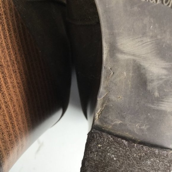 Rampage Swift Wedged Slouch Boots Brown Size 9.5 - Picture 13 of 14